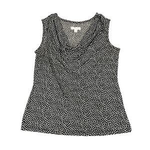 Sleeveless Cowl Neck blouse Top by Charter Club (Small)